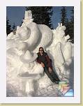 Sculptures de neige à Grouse Mountain * (3 Diapositives)